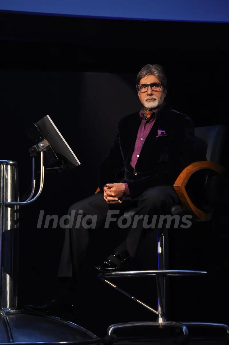 Amitabh Bachchan graces the Kaun Banega Crorepati launch at JW Mariott