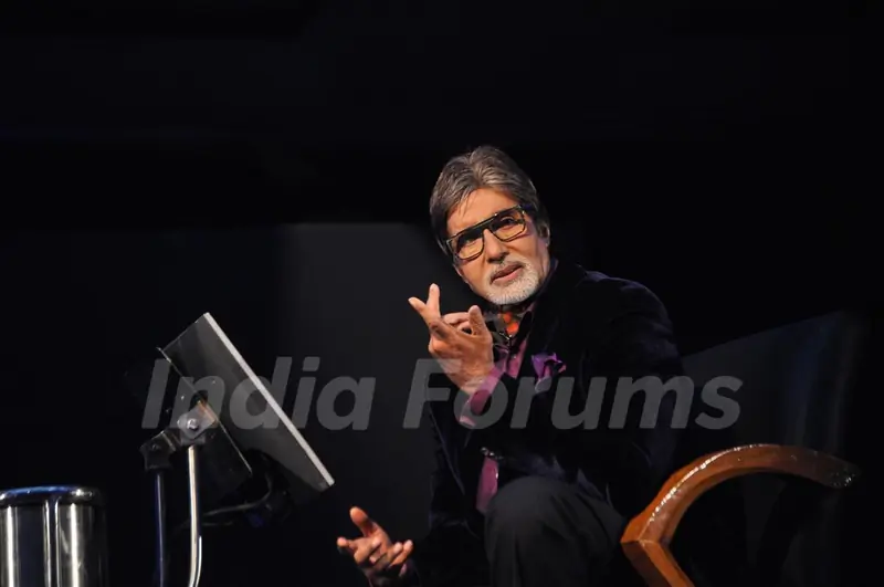 Amitabh Bachchan graces the Kaun Banega Crorepati launch at JW Mariott