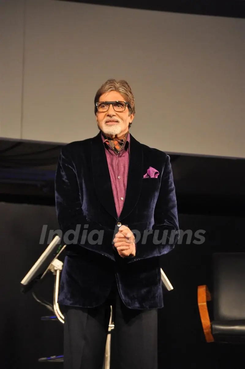 Amitabh Bachchan graces the Kaun Banega Crorepati launch at JW Mariott