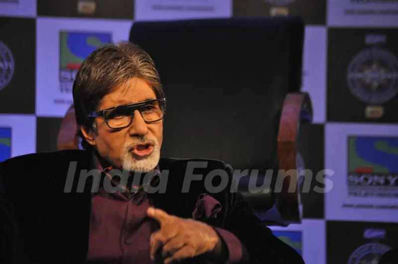 Amitabh Bachchan graces the Kaun Banega Crorepati launch at JW Mariott