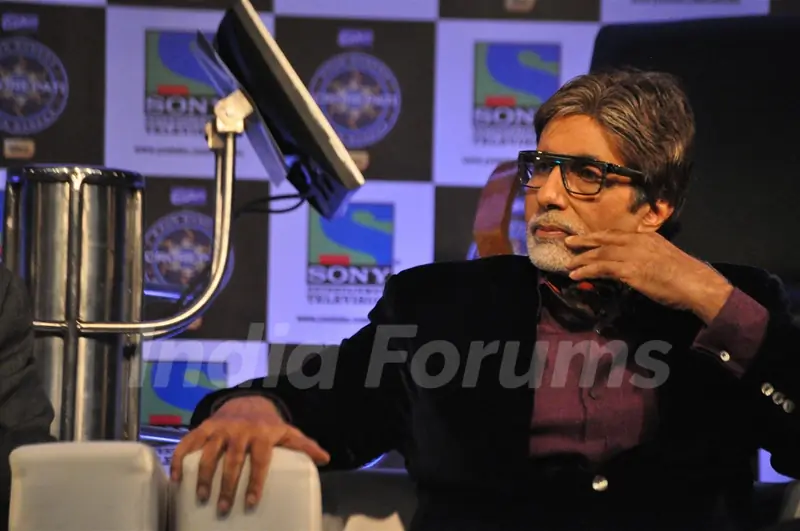 Amitabh Bachchan graces the Kaun Banega Crorepati launch at JW Mariott
