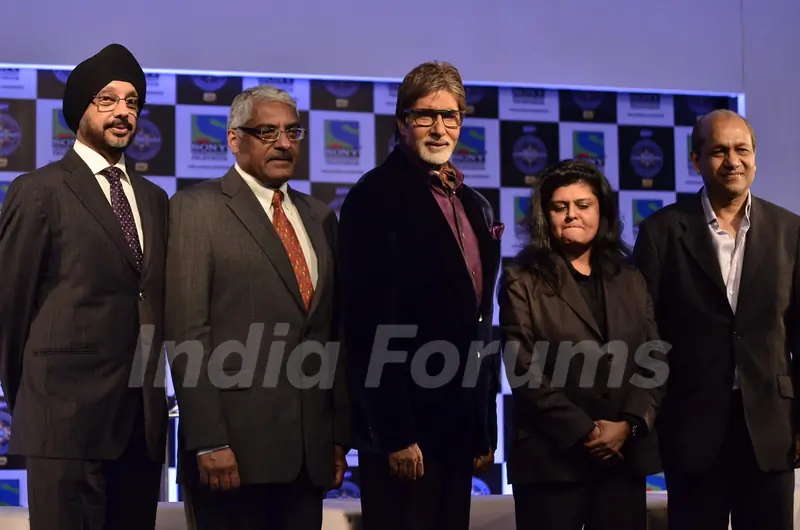 Amitabh Bachchan at KBC 5 launch. .