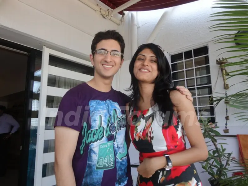 Nivin Ramani with Vindhya Tiwary