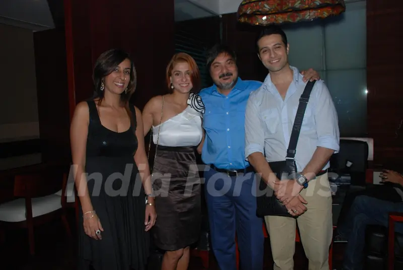 Tony & Deeya Singh with Shilpa and Apurva Agnihotri at 'Maryaada Lekin Kab Tak' completion party