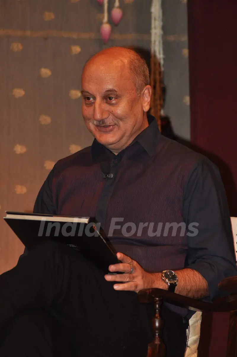 Anupam Kher at the book launch