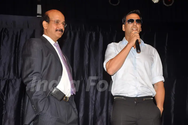 Akshay Kumar at Asian Heart Institute CSR initiative launch at Shanmukhanand Hall in Mumbai