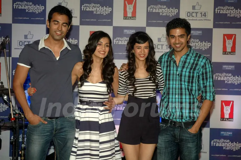 Cast at Mujhse Fraaandship Karoge music showcase at Yashraj Studios