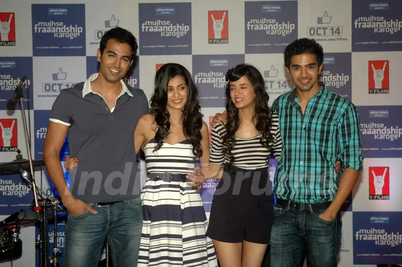 Cast at Mujhse Fraaandship Karoge music showcase at Yashraj Studios