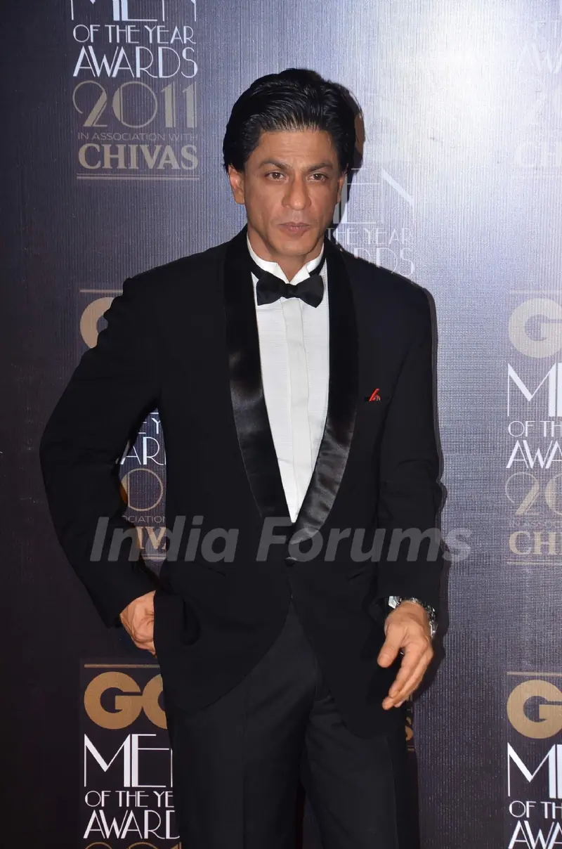 SRK at GQ celebrates its 3rd anniversary in India with the Men of the Year Awards