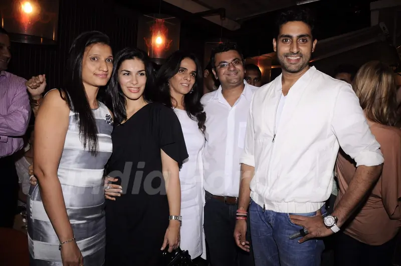 Abhishek Bachchan at Anita Dongre's Cafe Launch
