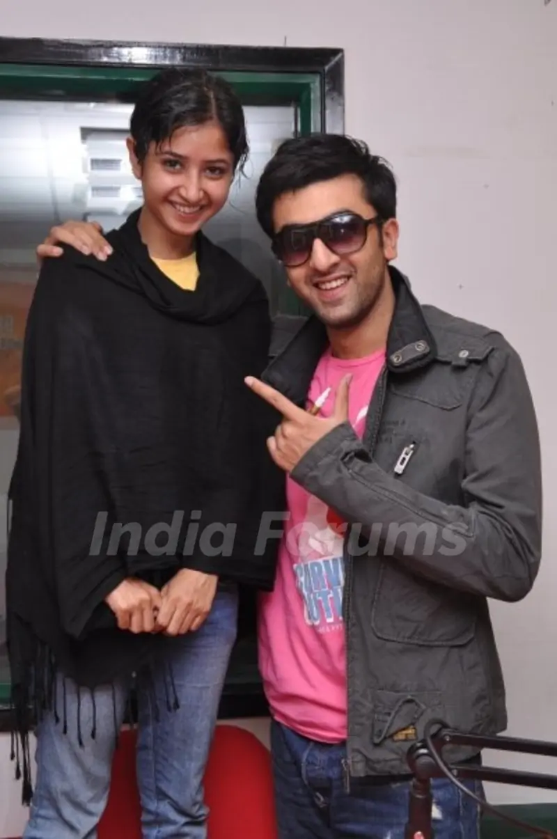 Sana Amin Sheikh with Ranbir Kapoor