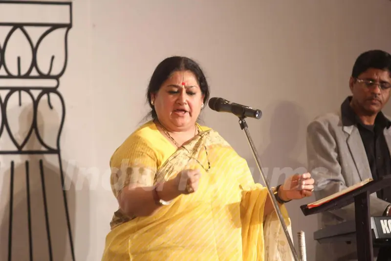 Shubha Mudgal at Firoz Nadiadwala organised event to support Anhad NGO at JW Marriott in Juhu, Mumba