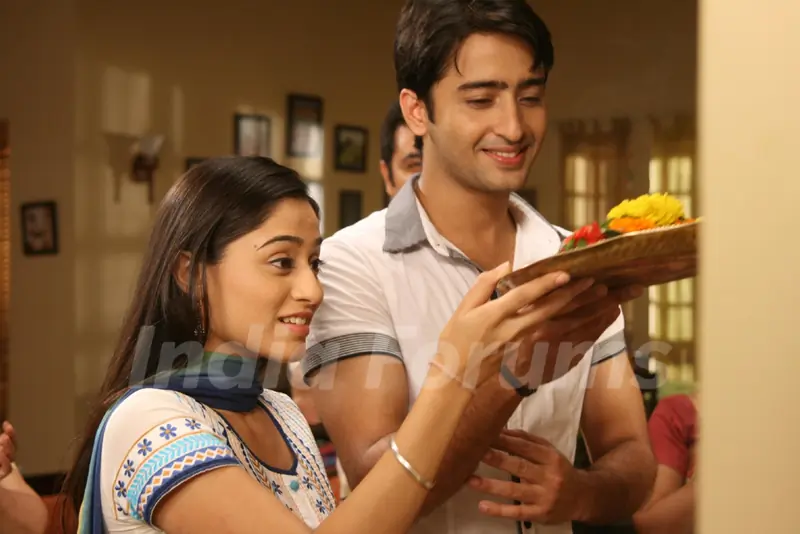 Still image of Navya and Anant