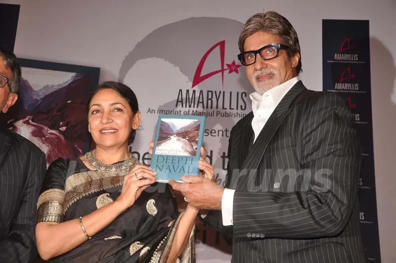 Amitabh Bachchan at the launch of Deepti Naval's book in Taj Land's End on 30th October. .