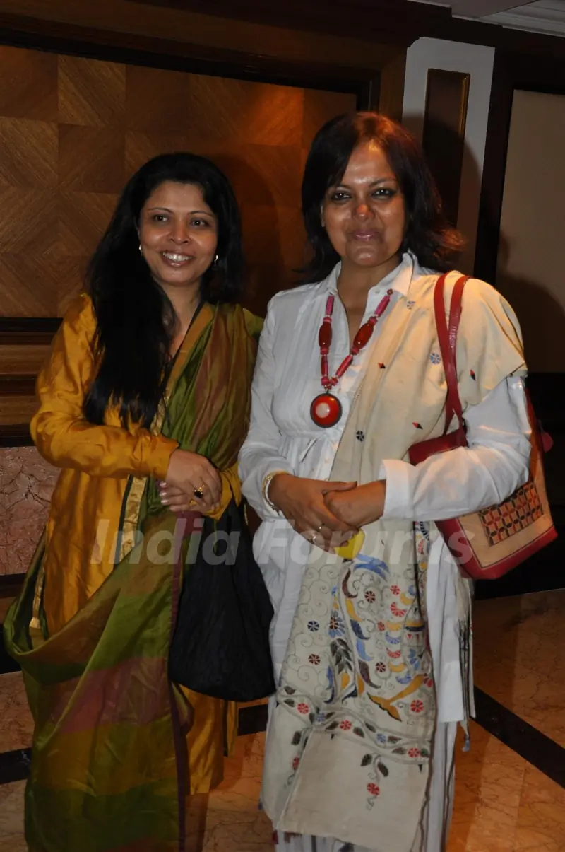 Sushmita Mukherjee at the launch of Deepti Naval's book in Taj Land's End, Mumbai