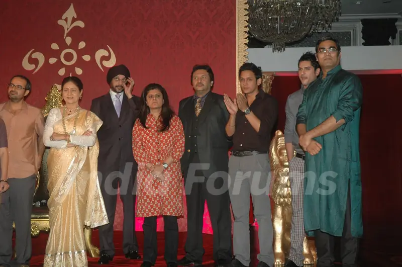 Cast and Crew at launch of new show on Sony 'Dekha Ek Khwaab' at Taj Hotel