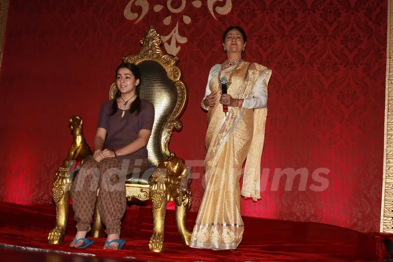 Aroona Irani with Priyal Gor at launch of new show on Sony 'Dekha Ek Khwaab' at Taj Hotel