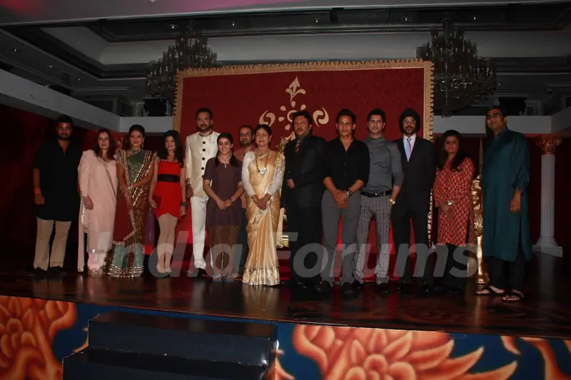 Cast and Crew at launch of new show on Sony 'Dekha Ek Khwaab' at Taj Hotel