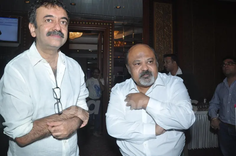 Rajkumar Hirani and Saurabh Shukla at 'Pappu Can't Dance Saala' music launch at Sea Princess