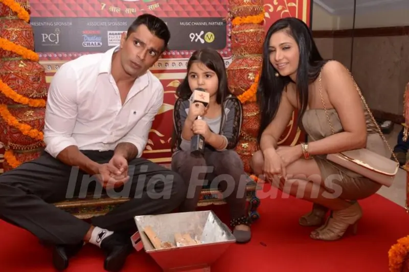 Karan Singh Grover and Shilpa Anand at SBS Party