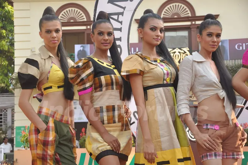 Models at The Dirty Picture Race at Mahalaxmi Race Course in Mumbai