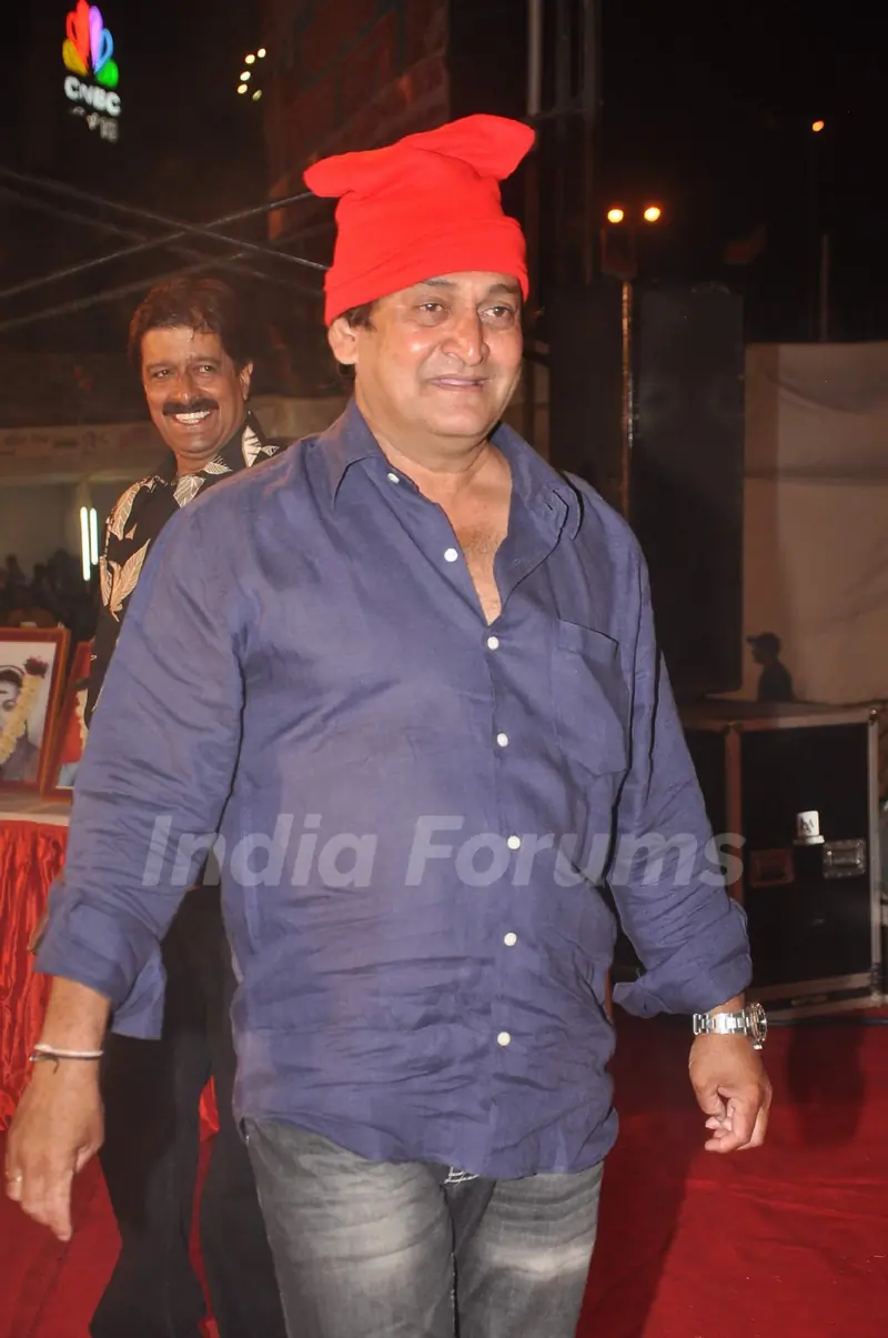 Mahesh Manjrekar at MNS Koli festival at Mahim