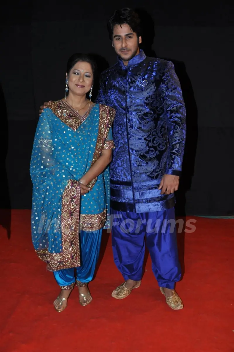 Deepak Sandhu and Alka Amin at Golden Petal Awards By Colors in Filmcity, Mumbai