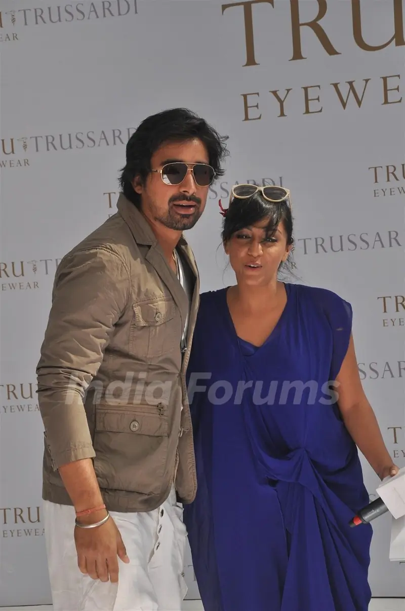 Rannvijay Singh and Shweta Salve at Trussardi watch launch at Olive