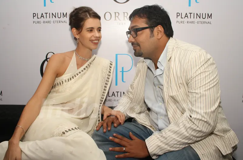 Anurag Kashyap and Kalki Koechlin at the unveiling of ORRA platinum collection &quot;Duets&quot; in New Delhi