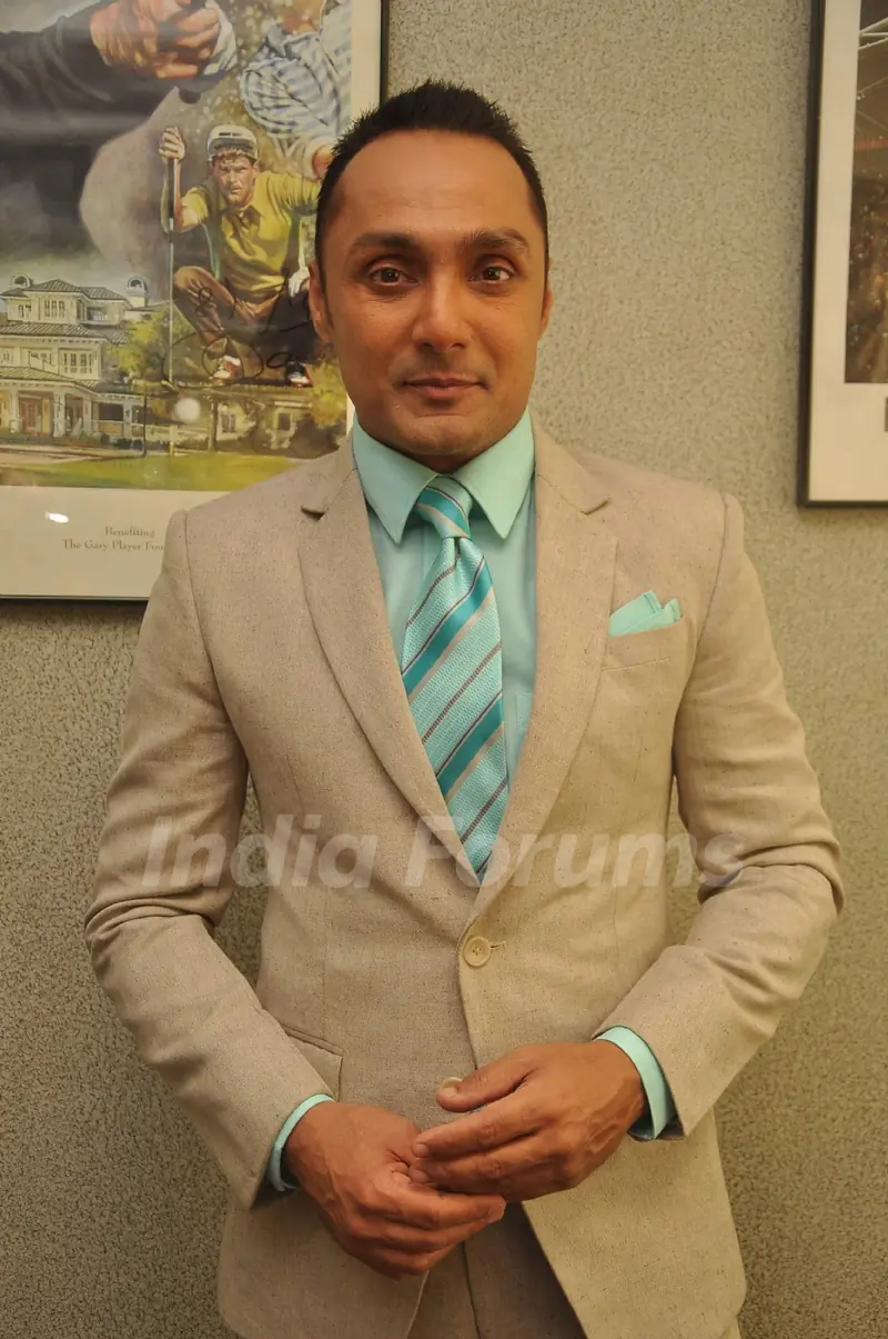 Rahul Bose at The Pitch shoot in Khar