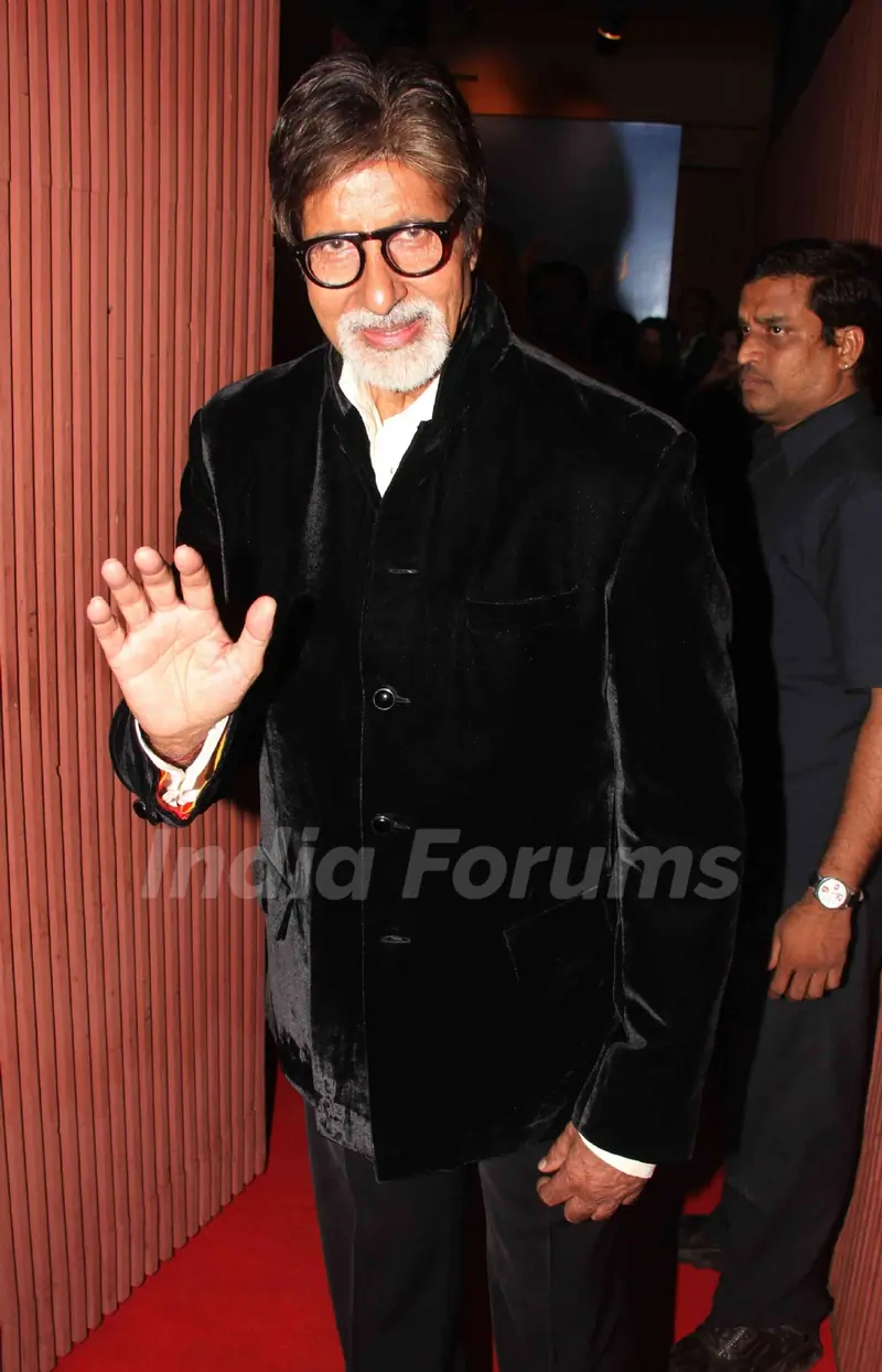 Amitabh Bachchan at The Dirty Picture success party at Aurus