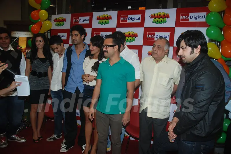 Guest during the music launch of 'Sadda Adda', at 92.7 BIG FM