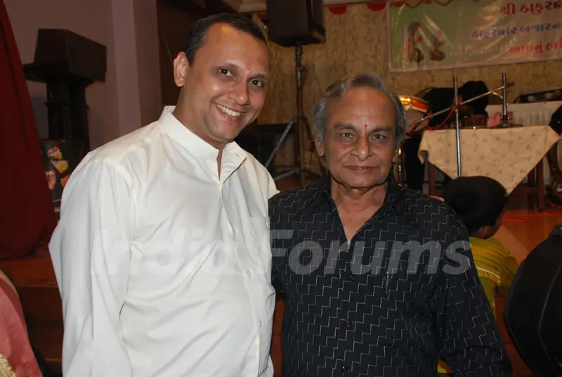 Manish Chheda with Kalyanji Anand