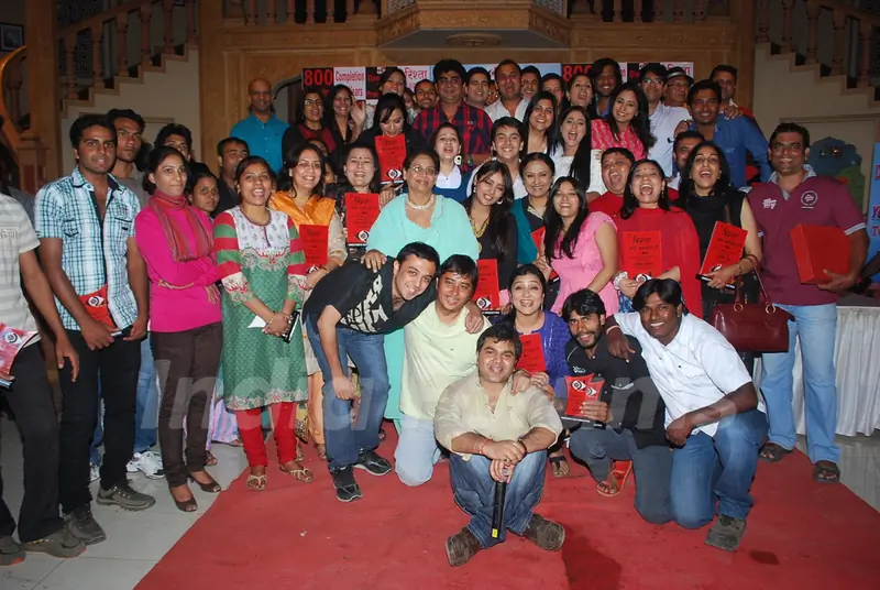 Rajan Shahi's get together on the sets of 'Ye Rishta Kya Kehlata Hai' on completion of 800 episodes & 3 Years of the show on Star Plus