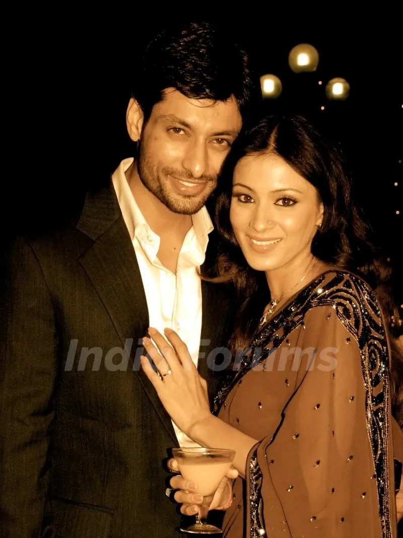 Barkha Bisht Sengupta with Indraneil Sengupta