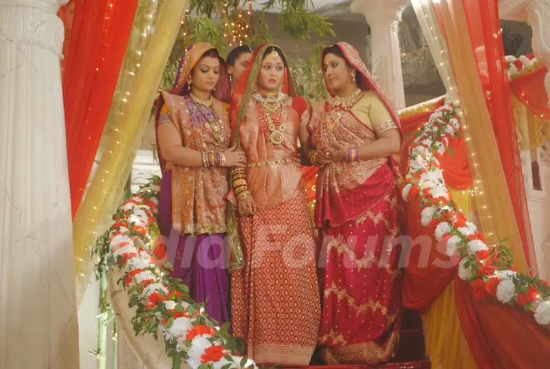 Wedding scene of Navya