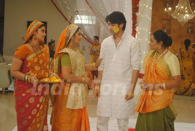 Haldi ceremony of Anant in tvshow Navya