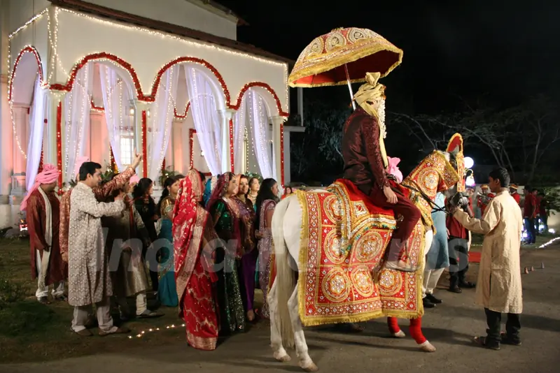 Still scene from tv show Navya