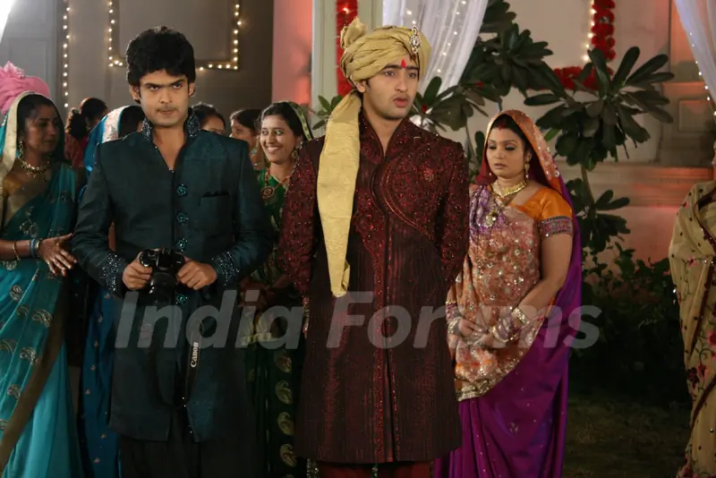 Still scene from tv show Navya