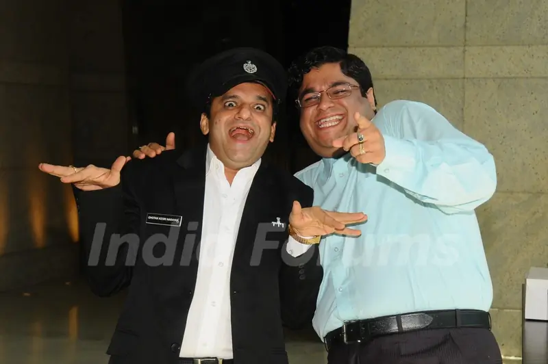 Sumit and Paresh as Gaumukh and Ghotak Narayan in Chidiya Ghar