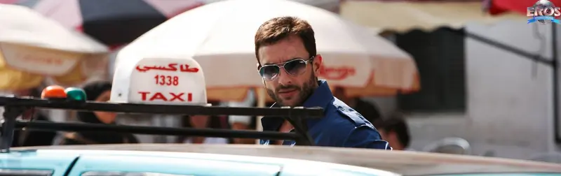 Saif Ali Khan in the movie Agent Vinod