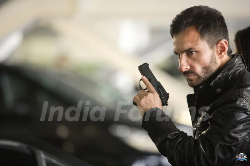 Saif Ali Khan in the movie Agent Vinod