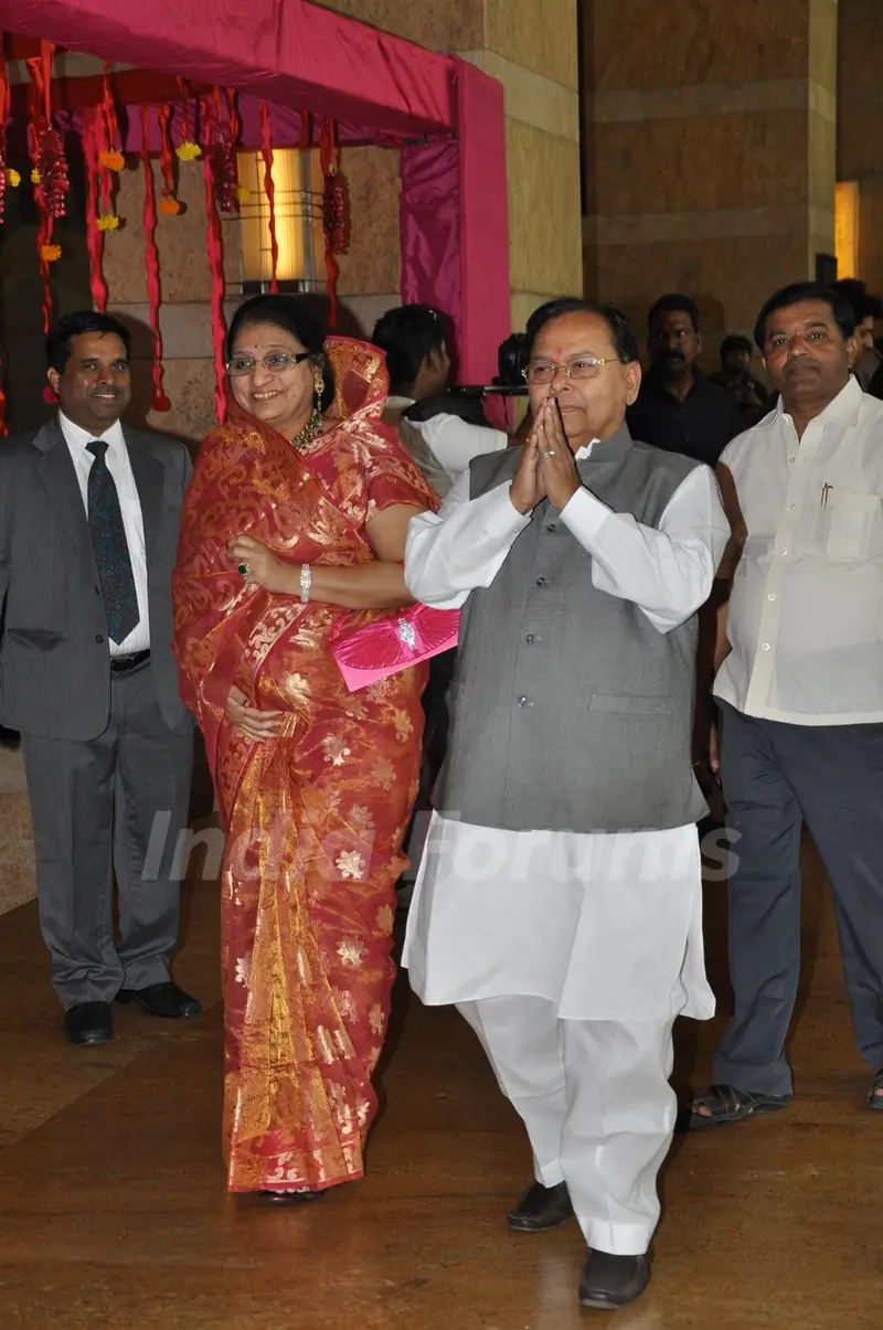 Celebs grace Ritesh Deshmukh & Genelia Dsouza wedding bash in Mumbai