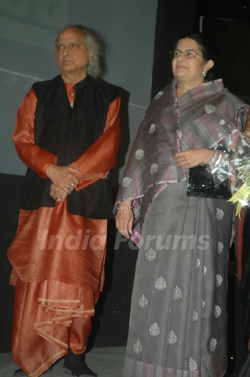 Pandit Jasraj at Jalsa concert in Nehru Centre on 7th Feb 2012. .