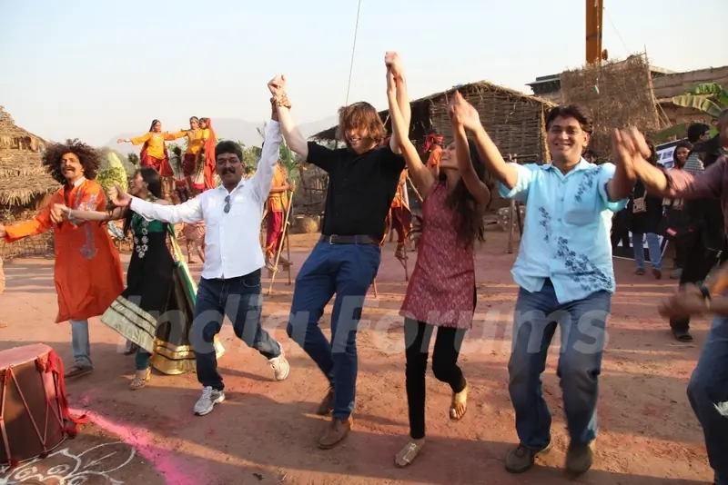 On Location of Movie Ajintha – an untold story