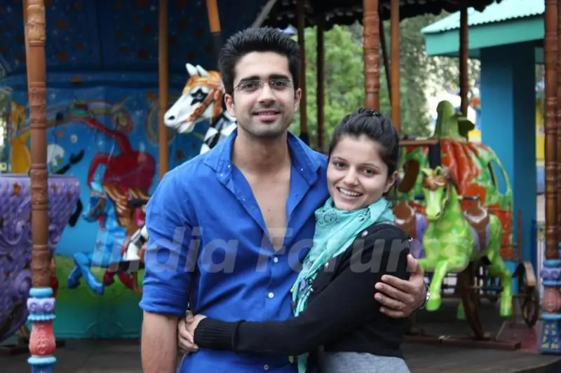 Avinash Sachdev with Rubina Dilak
