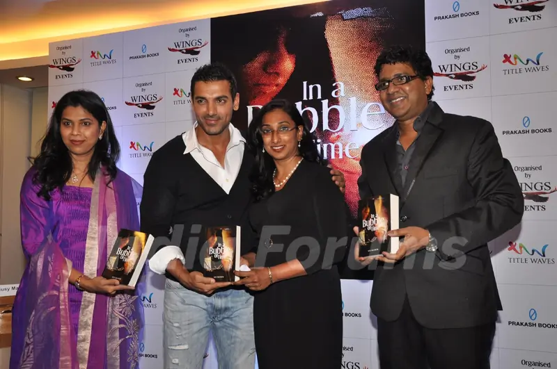 John Abraham launch Susy Matthew's book 'In a Bubble of Time' in Bandra, Mumbai