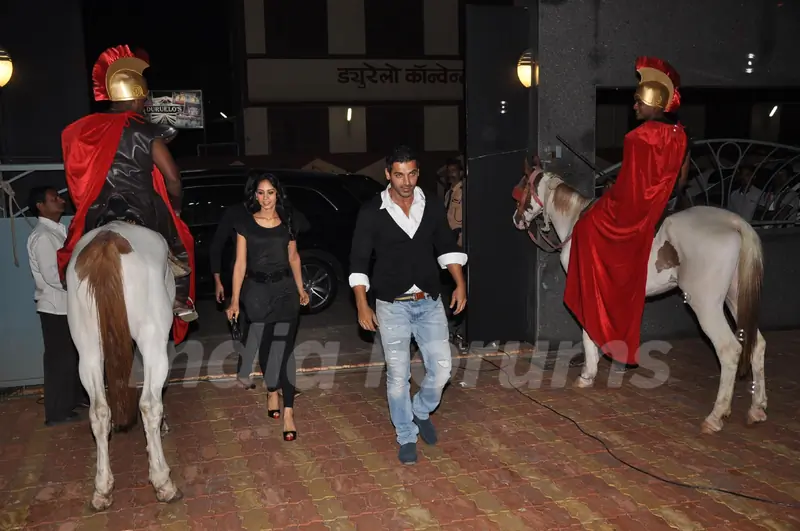 John Abraham launch Susy Matthew's book 'In a Bubble of Time' in Bandra, Mumbai