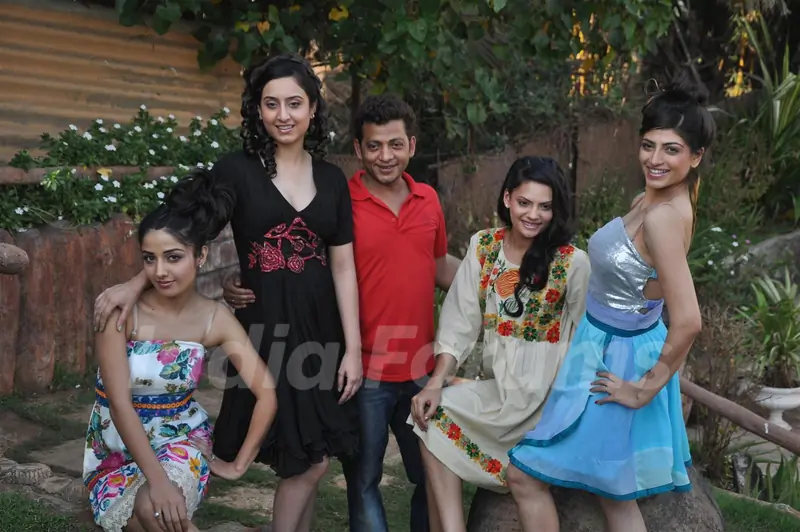Sakshi Pradhan in an exclusive photo shoot in the new collection range of designer Umair Zafar at Madh Island