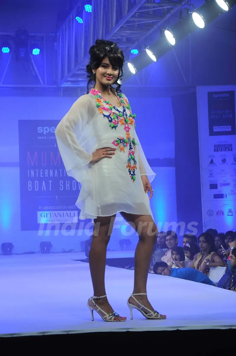 Geeta Barsa at Gitanjali Boat Show. .